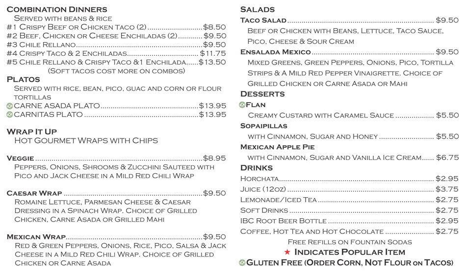 La Cantina Menu - Page_3